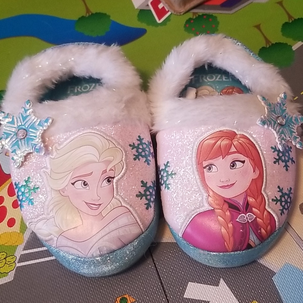 Kids Frozen Slippers